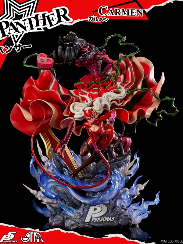 STAREXVA Studio Persona 5 Anne Takamaki Panther with Carmen Hot Sexy 1/6 Statue